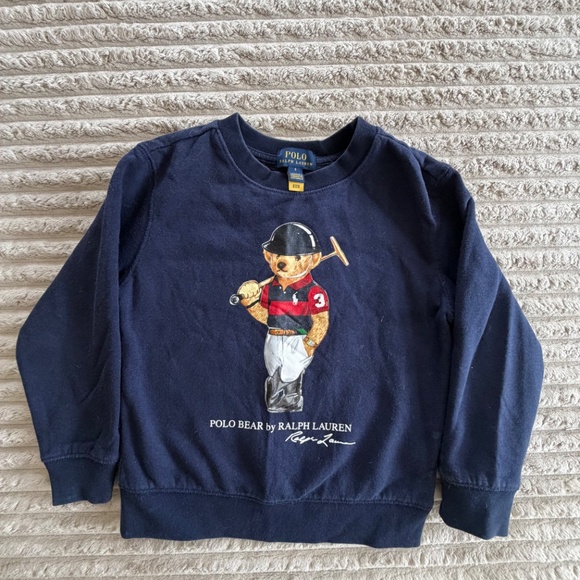 Polo Bear graphic crewneck sweatshirt - Picture 2 of 3